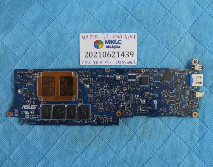 ASUS UX21E ANAKART İ3-2367M 4GB RAM ORJİNAL ÜRÜN